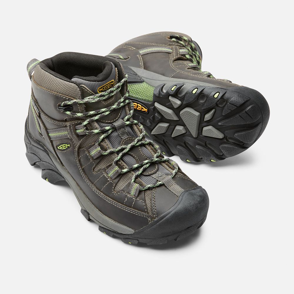 Cizme Keen Romania Dama Gri Inchis Targhee Ii Waterproof Mid 5438-YCGOB